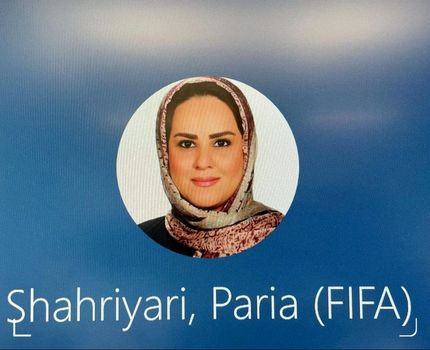 عضو شدن اولین مدیر زن ایرانی در فیفا