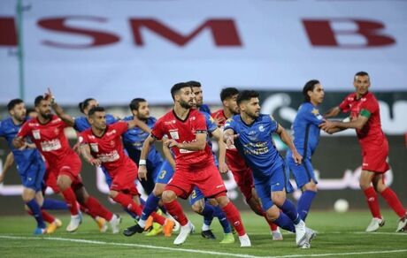 گزارش تصویری: شهرآورد ۹۵ "برد پرسپولیس و جنجال دقیقه نودی"