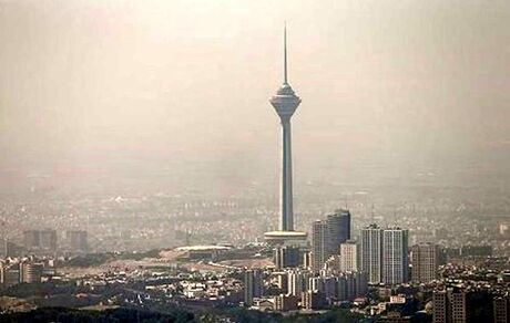 
هوای تهران برای گروه‌های حساس ناسالم شد
