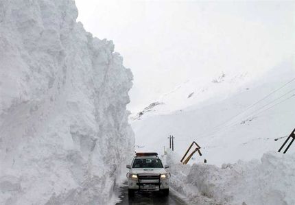 هشدار سقوط احتمالی بهمن و سنگ در ارتفاعات شمال تهران