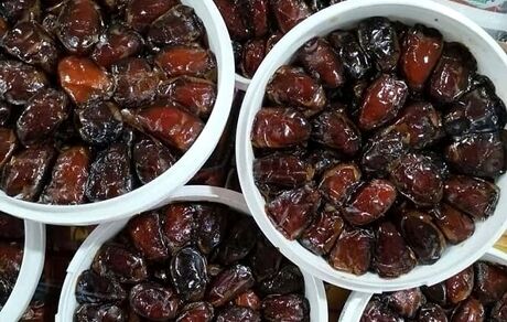 ذخیره‌سازی ۹۰۰ تن خرما برای ماه رمضان