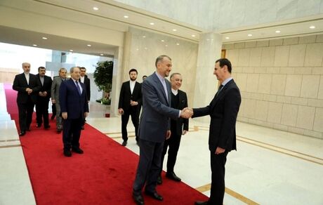 امیرعبداللهیان با بشار اسد دیدار کرد