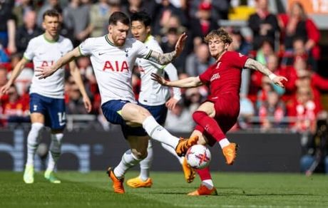 برد ثانیه پایانی لیورپول مقابل تاتنهام