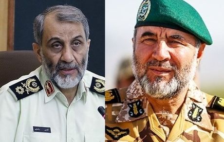 ۲ فرمانده ارشد نظامی کشور به سیستان و بلوچستان رفتند