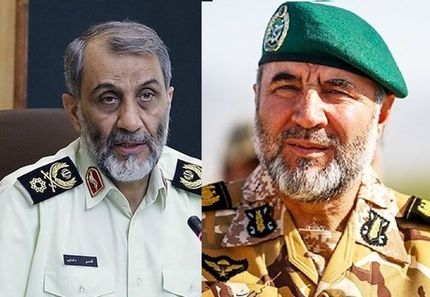 ۲ فرمانده ارشد نظامی کشور به سیستان و بلوچستان رفتند