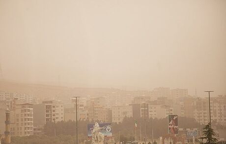 آلودگی شدید هوا در شهرهای مختلف استان کرمانشاه