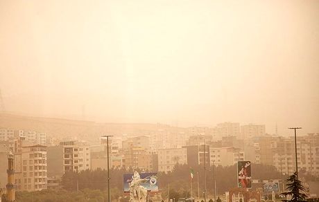 آلودگی شدید هوا در شهرهای مختلف استان کرمانشاه