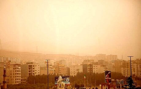 آلودگی شدید هوا در شهرهای مختلف استان کرمانشاه