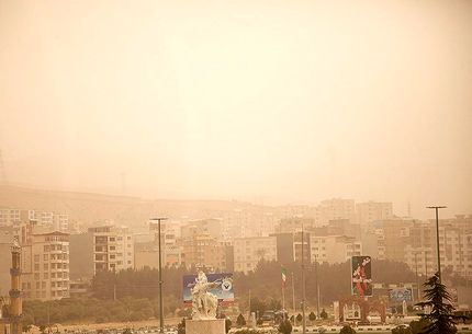 آلودگی شدید هوا در شهرهای مختلف استان کرمانشاه