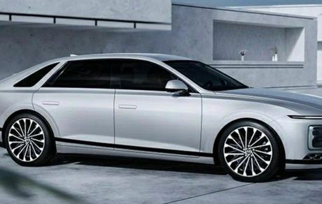 تصویر رسمی نسل جدید هیوندای آزرا فاش شد / عکس