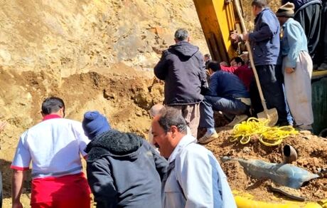 مرگ یک معدنچی براثر ریزش معدن روستای عبدالله آباد مهاباد