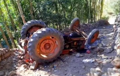 جان باختن ۴ نفر بر اثر واژگونی تراکتور در روستای «پسین دره»