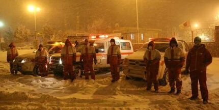 امدادرسانی به ۱۸۶ گرفتار کولاک در آذربایجان غربی
