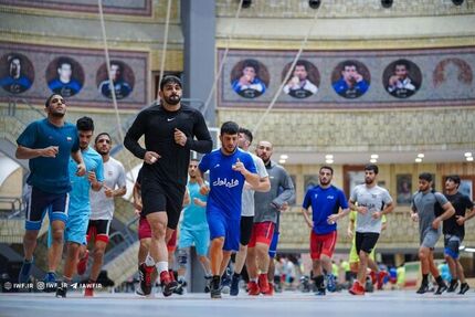 آغاز هفتمین اردوی تیم ملی کشتی آزاد از ۲۵ اسفند