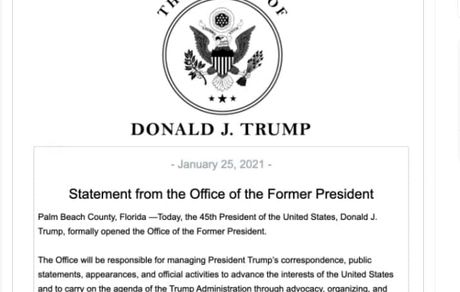 دفتر ترامپ رئیس جمهور سابق آمریکا در فلوریدا آغاز بکارکرد