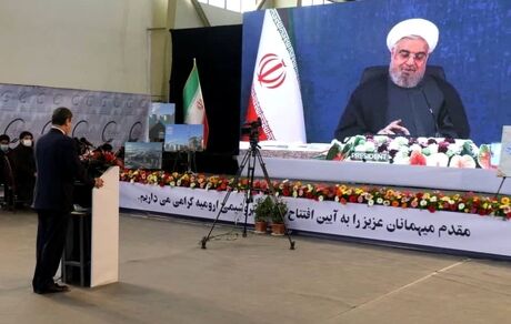 رئیس‌جمهور، ۵ طرح پتروشیمی را افتتاح کرد