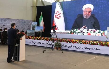 رئیس‌جمهور، ۵ طرح پتروشیمی را افتتاح کرد