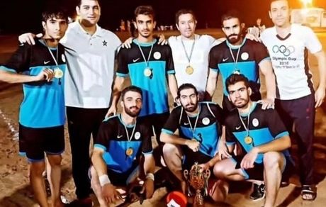 کرمانشاه قهرمان داژبال ساحلی کشور شد