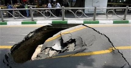 فرونشست زمین در حال پیشروی در تهران!