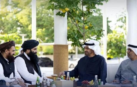 هیات حکومت طالبان با رئیس کشور امارات دیدار کردند