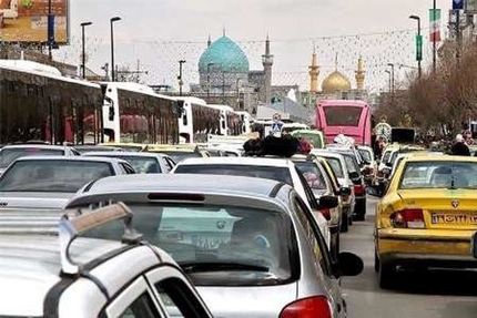 ۲ میلیون مسافر فقط با خودروی شخصی به مشهد سفر کرده اند