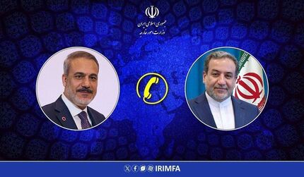 گفت و گوی تلفنی عراقچی و وزیر خارجه ترکیه درخصوص کاهش تنش‌ها