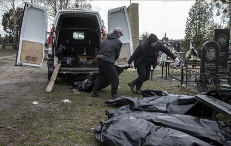 اوکراین از پیدا شدن یک گور دسته جمعی دیگر در بوچا خبرداد