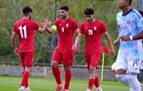 تیم ملی فوتبال در حضور رئیس فیفا، کستاریکا را ۵ تایی کرد