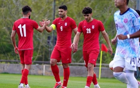 تیم ملی فوتبال در حضور رئیس فیفا، کستاریکا را ۵ تایی کرد