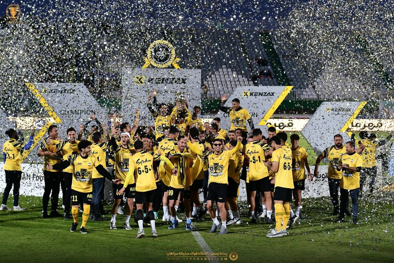 سپاهان برنده سوپرجام مقابل پرسپولیس شد / تصاویر