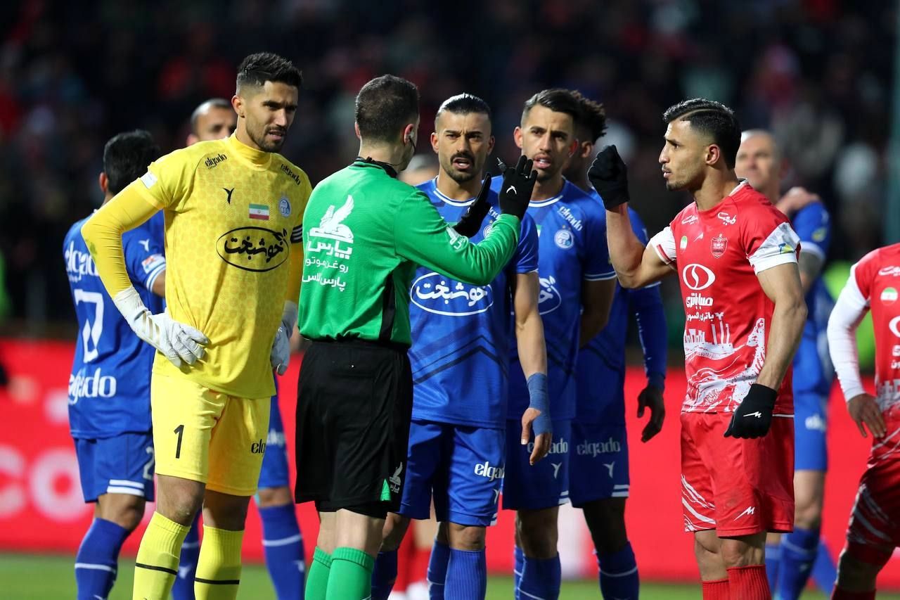 دربی ۱۰۵ از نگاه دوربین