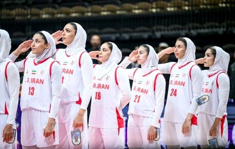 صعود تیم ملی بسکتبال زنان به رتبه ۴۴ جهان