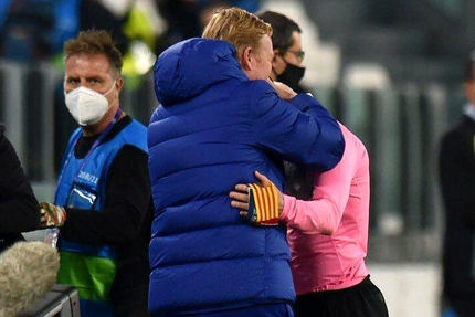 مسی در آغوش کومان