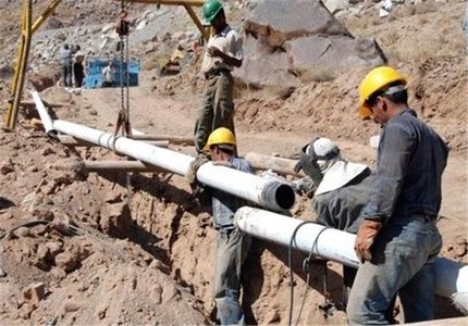 گازرسانی به روستاهای «بینک» و «چشمه» از توابع شهرستان گناوه