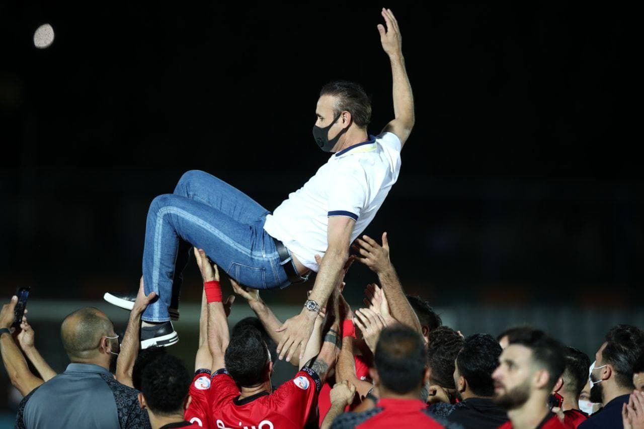 جشن پنجمین قهرمانی متوالی پرسپولیس در لیگ برتر