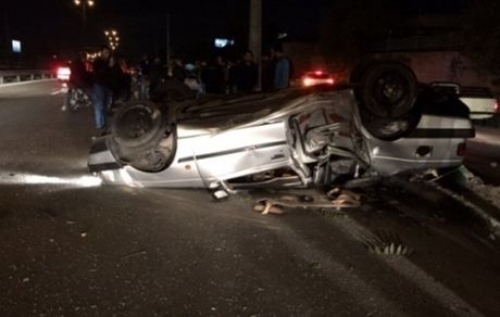 پنج کشته و زخمی در تصادف محور ساوه به سلفچگان