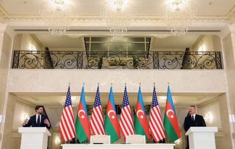 معاون ترامپ و الهام علی‌اف، منشور همکاری راهبردی آمریکا و جمهوری آذربایجان امضا کردند