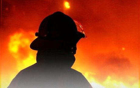 آتش سوزی مهیب در شهرک صنعتی سلیمی تبریز + ویدئو