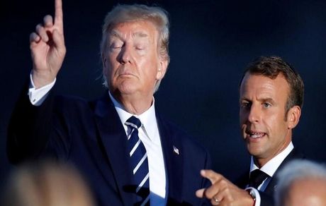 ترامپ و مکرون درباره اختلاف ها در ناتو گفت وگو کردند