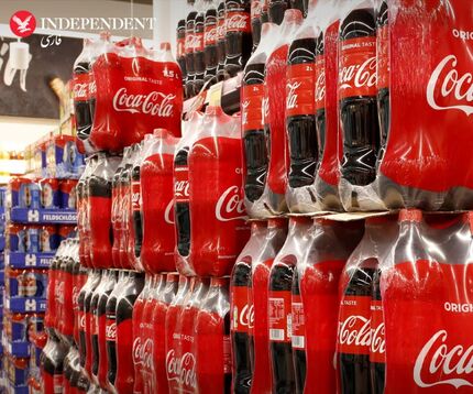 جمع‌آوری نوشیدنی‌های کوکاکولا در برخی کشورهای اروپایی