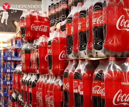 جمع‌آوری نوشیدنی‌های کوکاکولا در برخی کشورهای اروپایی