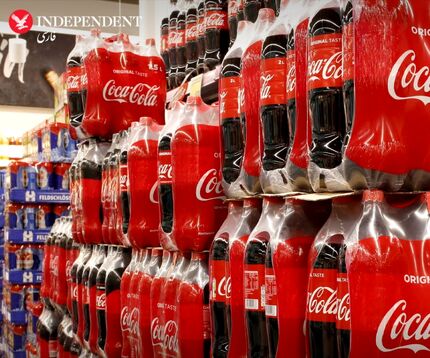 جمع‌آوری نوشیدنی‌های کوکاکولا در برخی کشورهای اروپایی
