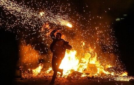 ۱۲ فوتی در حوادث چهارشنبه سوری تهران