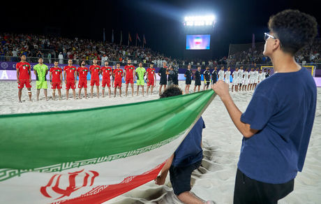 قهرمانی ساحلی‌بازان ایران با شکست برزیل در جام بین‌قاره‌ای