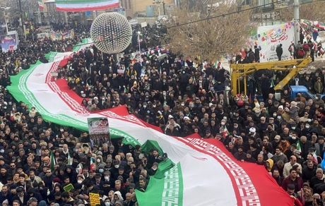 راهپیمایی ۲۲بهمن امسال در ۱۰سال اخیر بی‌سابقه بود
