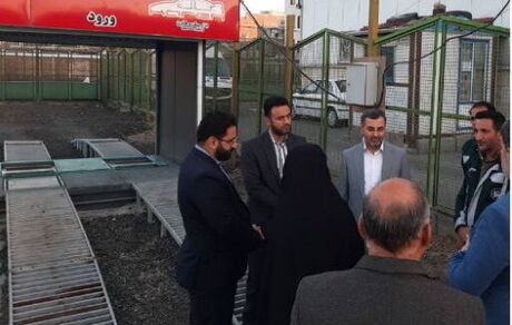 نخستین مرکز سیار معاینه فنی در تهران راه‌اندازی شد