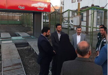 نخستین مرکز سیار معاینه فنی در تهران راه‌اندازی شد