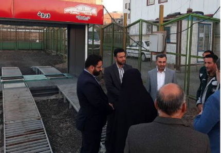 نخستین مرکز سیار معاینه فنی در تهران راه‌اندازی شد