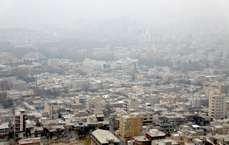 آلودگی هوای مهاباد به وضعیت خطرناک رسید