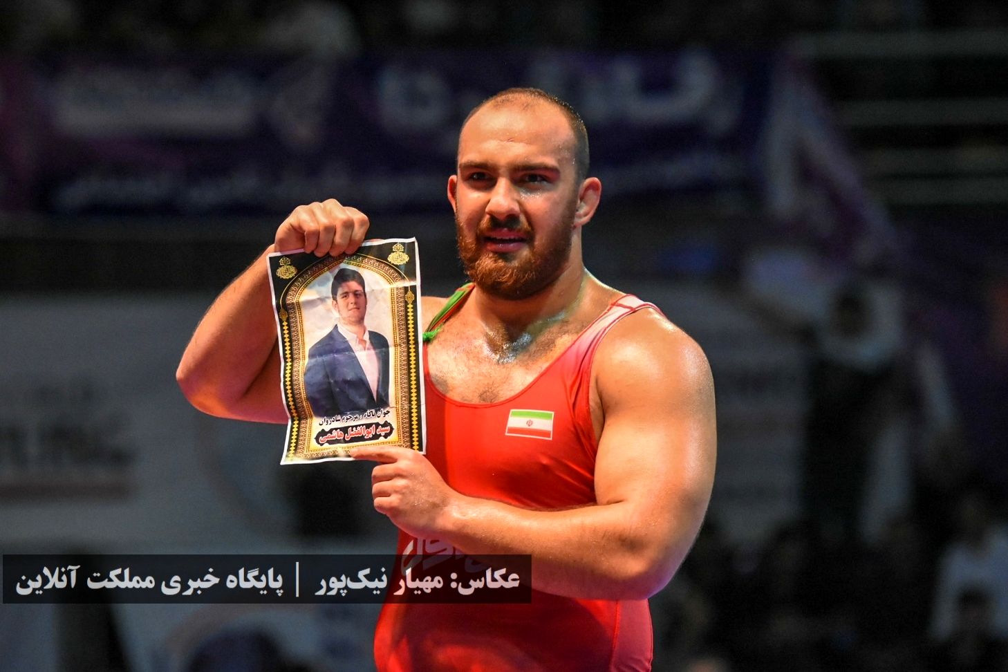 کشتی آزاد جام تختی در ارومیه از لنز دوربین